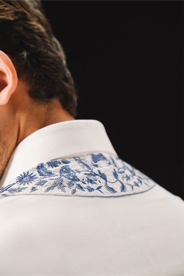 ‘Mehrab' Embroidered Shirt (Men)